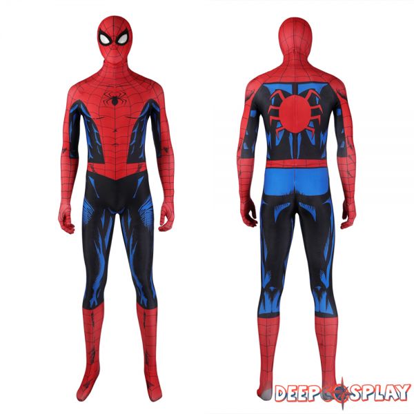 PS5 Spider-Man Vintage Comic Book Suit Jumpsuit