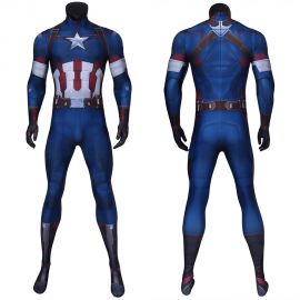 Avengers Age of Ultron Captain America 3D Jumpsuit