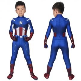 Avengers Captain America Kids 3D Jumpsuit