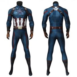 Avengers Infinity War Captain America 3D Print Jumpsuit