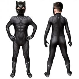 Black Panther 3D Kids Jumpsuit