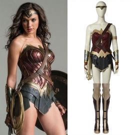 Diana Prince Wonder Woman Cosplay Costume Soft Material