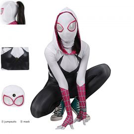 Spider-Man: Across the Spider-Verse Gwen Zentai Jumpsuit