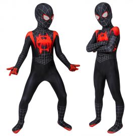 Spider-Man Into the Spider-Verse Miles Morales Kids 3D Zentai