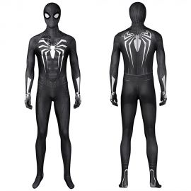 Spider-Man Miles Morales Symbiote Black Suit Jumpsuit