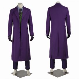 The Dark Knight Joker Cosplay Costume Outfit