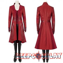 Civil War Scarlet Witch Wanda Cosplay Costume