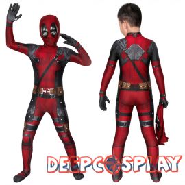 Deadpool Kids 3D Jumpsuit