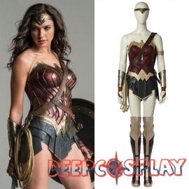 Diana Prince Wonder Woman Cosplay Costume Soft Material