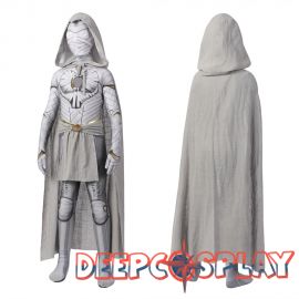 Moon Knight Kids Cosplay Jumpsuit with Cloak