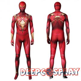 Spider-Man Iron Spider Armor Cosplay Jumpsuit