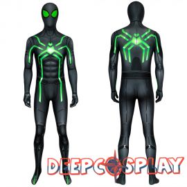 Spider Man PS4 Stealth Big Time Suit Cosplay Jumpsuit
