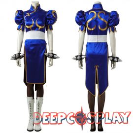 Street Fighter V Chun-Li Cosplay Costume