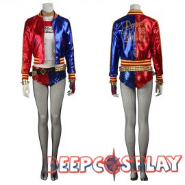 Suicide Squad Harley Quinn Cosplay Costume Outfit