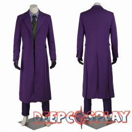 The Dark Knight Joker Cosplay Costume Outfit