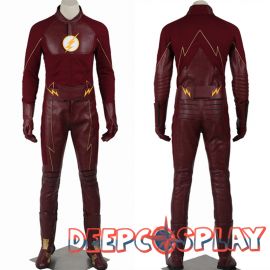 The Flash 2 Barry Allen Flash Cosplay Costume