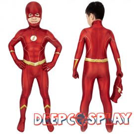 The Flash Season 6 Barry Allen Kids 3D Jumpsuit