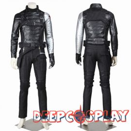 Winter Soldier Cosplay Costume Bucky Barnes Costume Deluxe