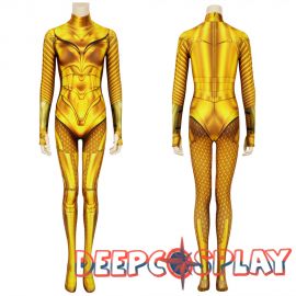 Wonder Woman 1984 Diana Prince Golden 3D Jumpsuit